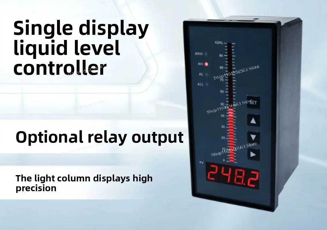 Single Display Level Controller Pressure Temperature Level Display and Control Alarm/Digital Signal Output
