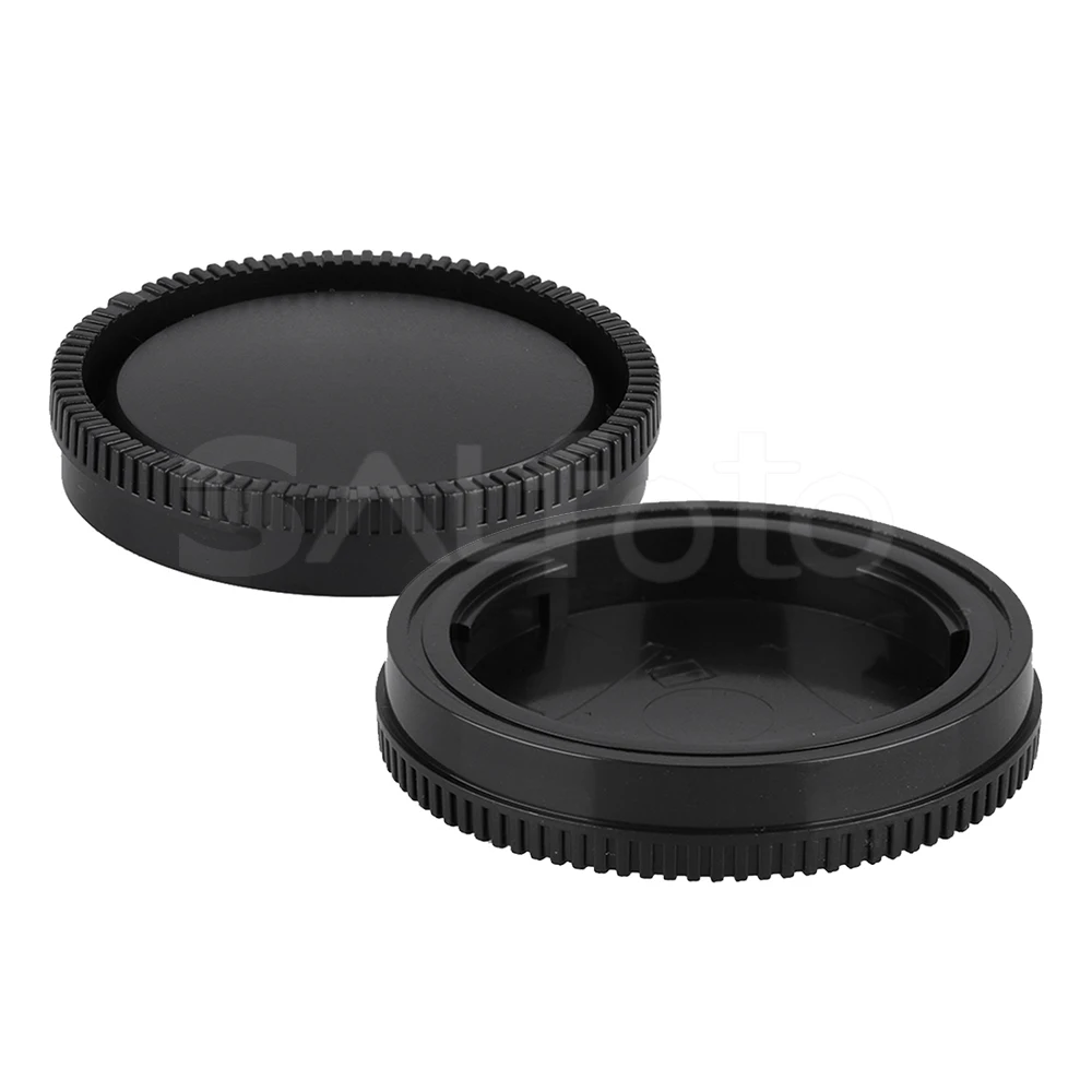 غطاء حماية أمامي وخلفي لسوني نيكس ، جسم الكاميرا ، غطاء العدسة الخلفية ، عدسات عدسات تثبيت إلكتروني ، 50 في المجموعة #3