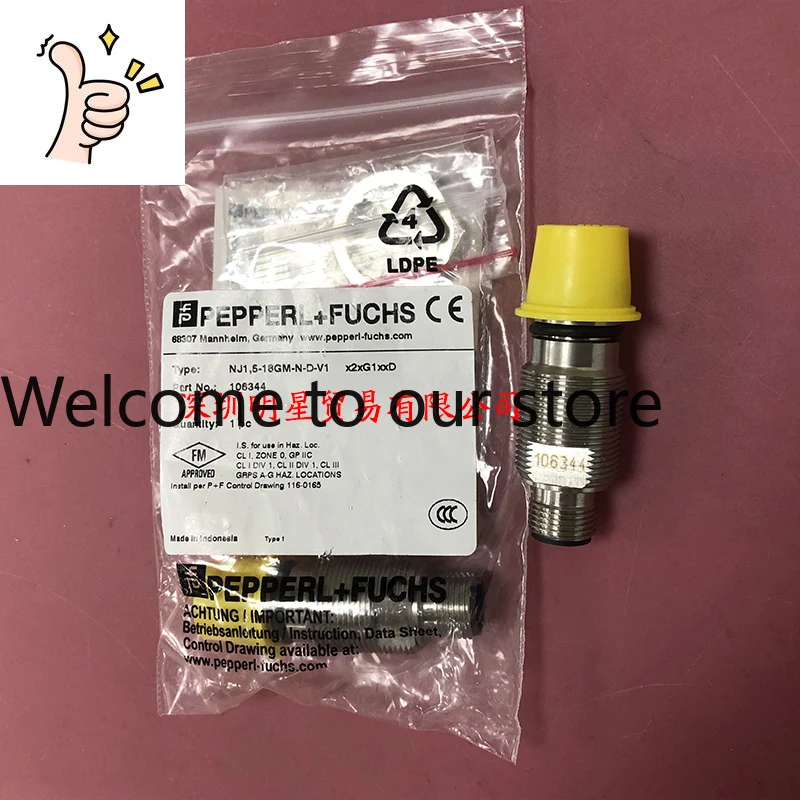 Original And Genuine Multiplex P + F Induction Sensor NJ1,5-18GM-N-D-V1 106344 Fake One Penalty Ten