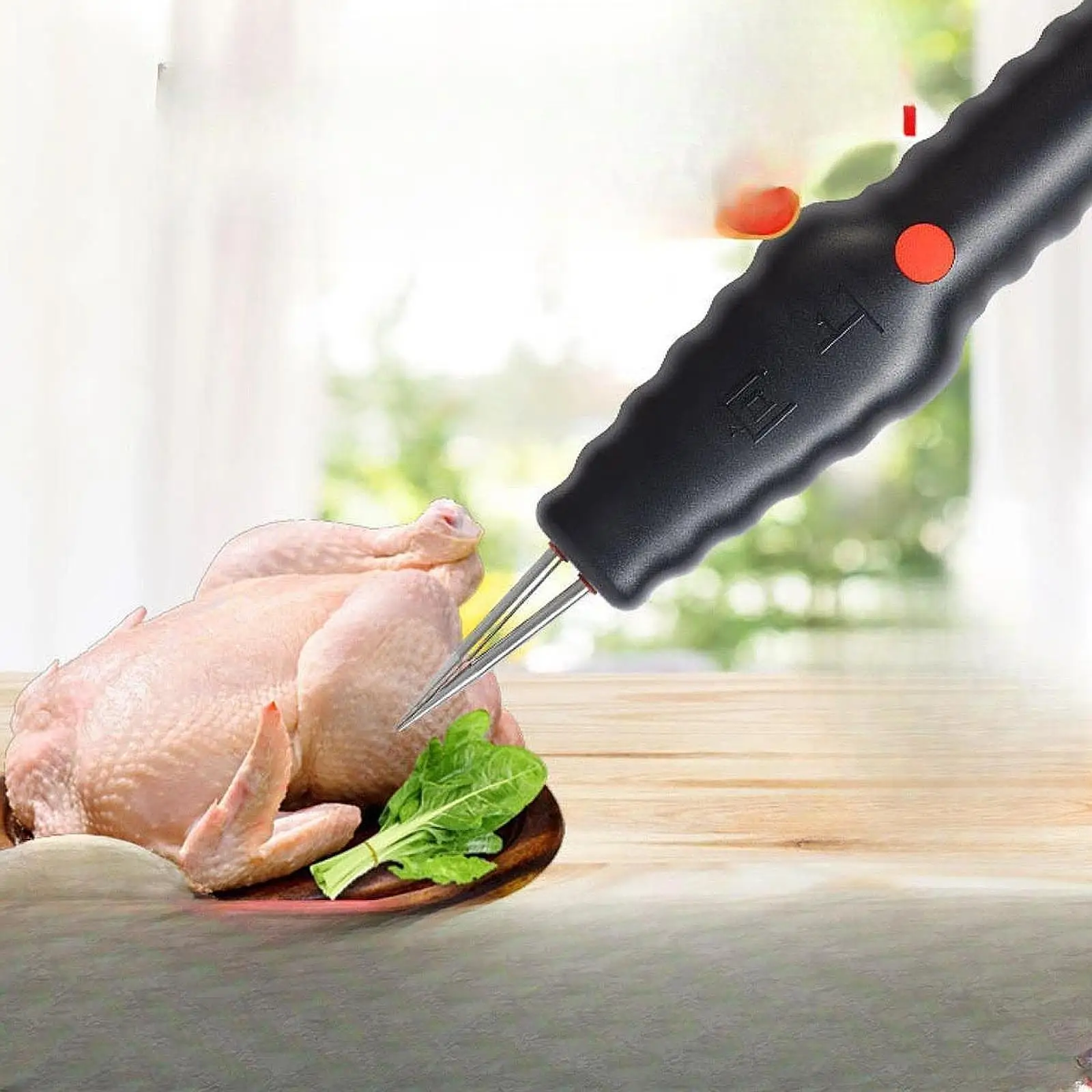 Electric Poultry Plucker Machine Short Hair Removal Ergonomic Feather Remover Small Feather Removal Machine for Turkey Goose