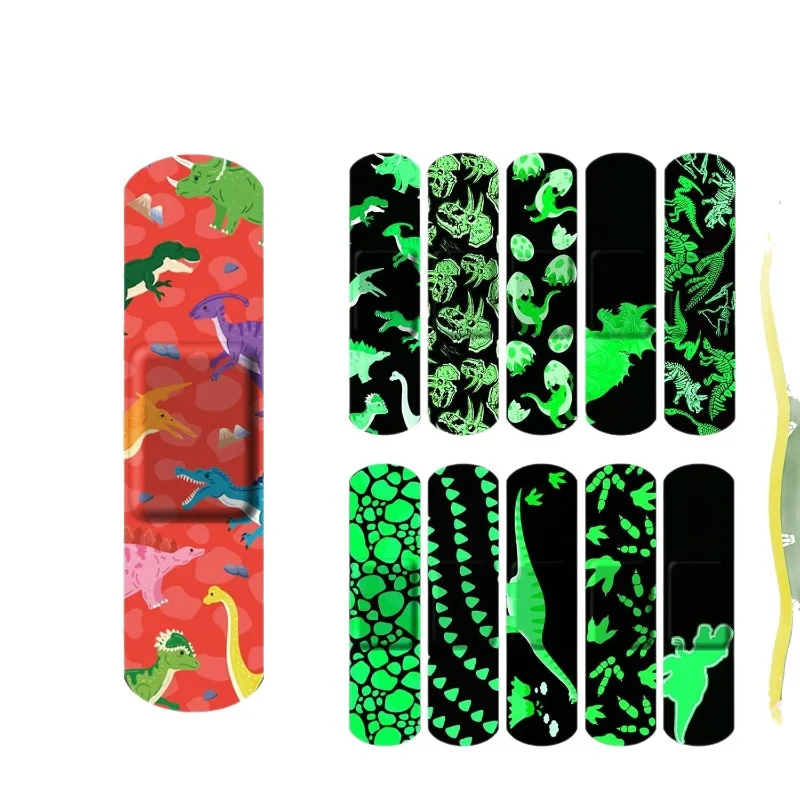 

20Pcs/Set Cartoon Luminous First Aid Band Aid Cute Plasters for Wound Dressing Tape Patch Kit Cute Adhesive Bandages