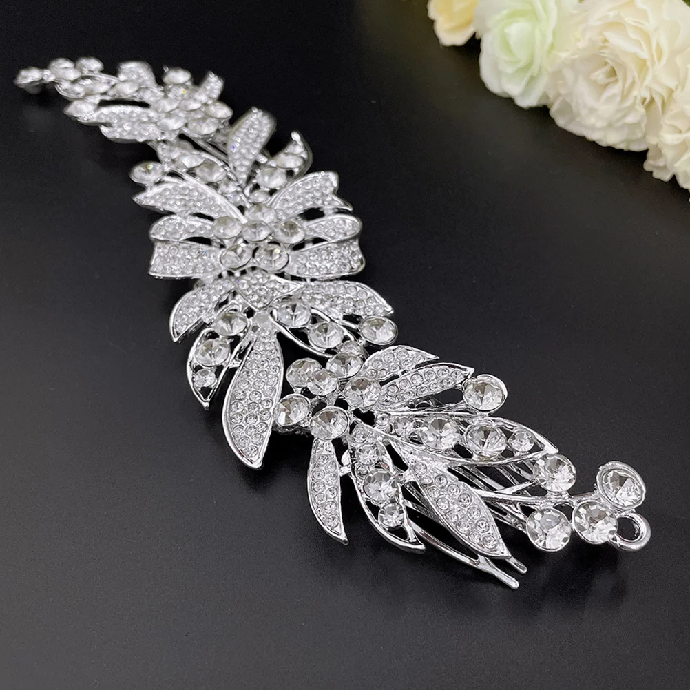 

Bride Hair Comb Rhinestone Stunning Wedding Bridal Headpieces Wedding Hair Accessories Festival Dance Bride Headdress