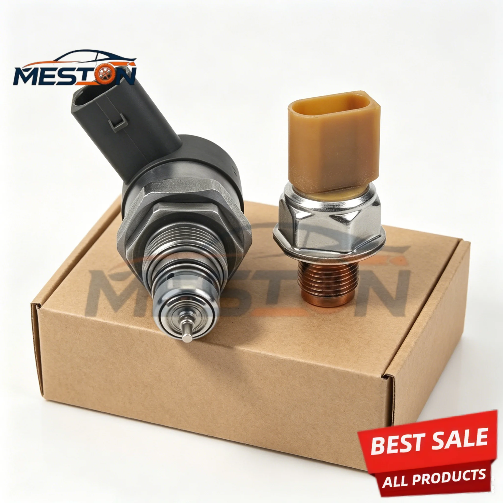057130764H 0281002859 Fuel Pressure Regulator Sensor 85PP26-93 Fit for VW Audi T5 A3 A4 A5 A6 Q5 2.0 3.0 TDI