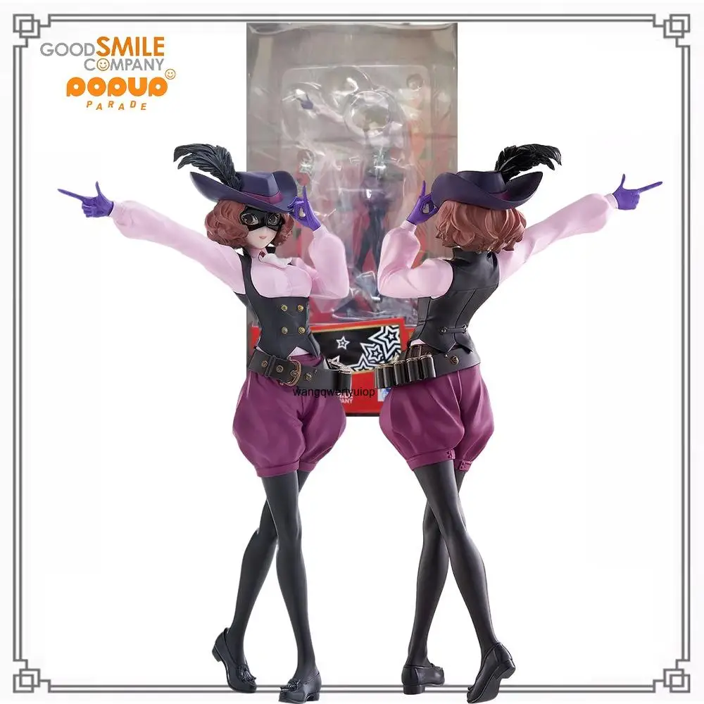 100% Original, genuino, en stock, Good Smile Company Pop Up Parade Persona 5 The Royal Okumura Haru Noir, garantía de calidad genuina