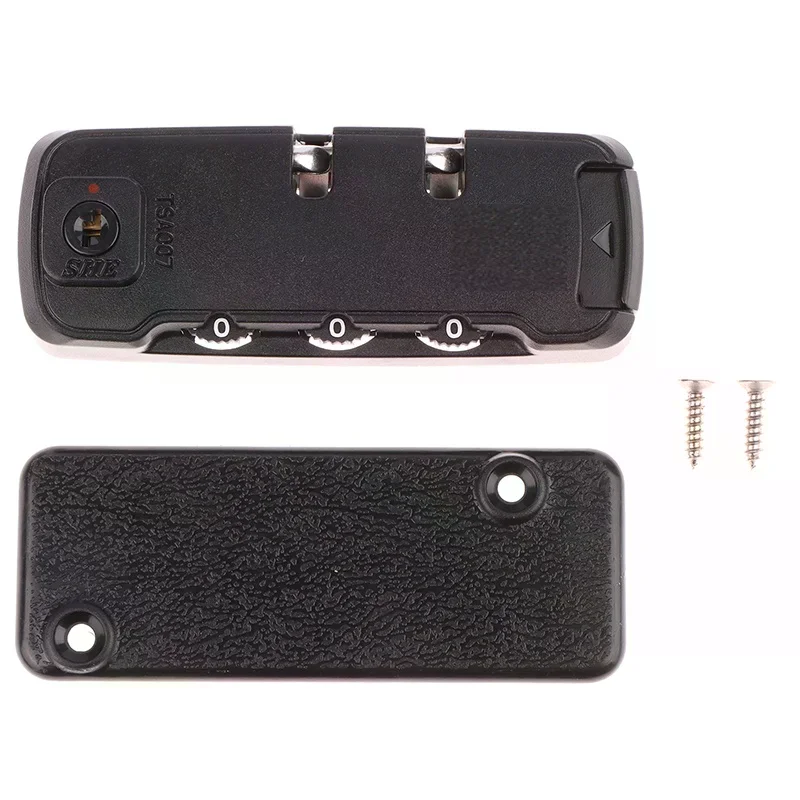 Security Fixed Lock Cupboard Cabinet Locker Padlock For TSA 3 Digit Password Combination Travel Bag Suitcase Luggage Accessories