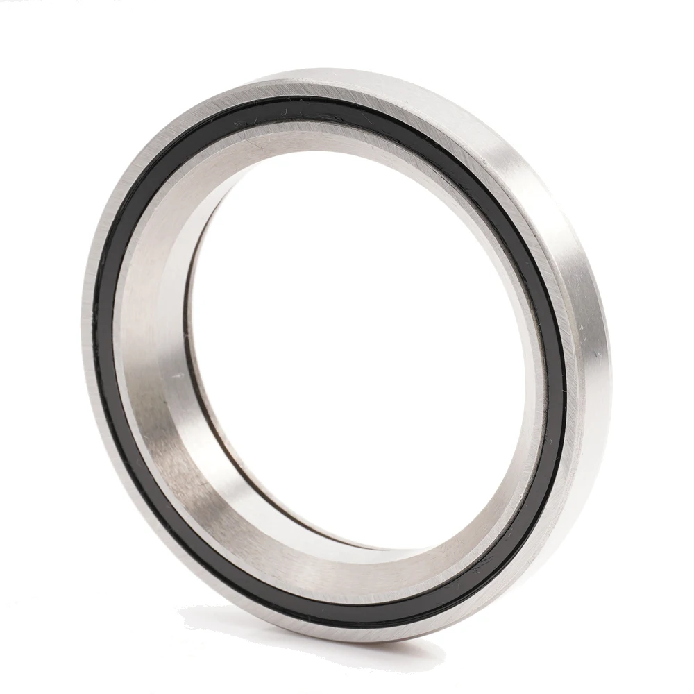 2 uds ACB418H8 rodamientos para auriculares de bicicleta 30,5*41,8*8mm 45/45 grados de carretera acero cromado cónico superior inferior ACB juego de rodamientos ACB418H8