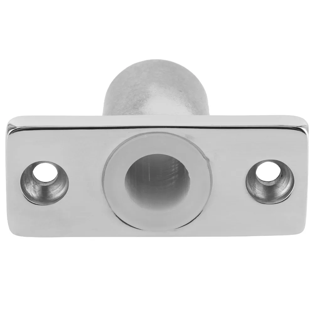

316 Stainless Steel Oar Lock Silver T-Shaped Bracket Oar Lock Holder Boat Oarlock Support Bracket Watercraft Equipment