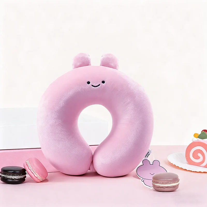 دمية Asamimi الأصلية الجديدة سلسلة دمى قطيفة مهدئة ناعمة ومريحة على شكل حرف U لتزيين الوسائد هدية العيد #5