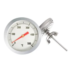 0-500 섭씨 52mm 직경 인스턴트 읽기 오븐 온도계 주방 홈 베이킹 가정용 요리 온도 게이지 바베큐 흡연자 그릴 도구