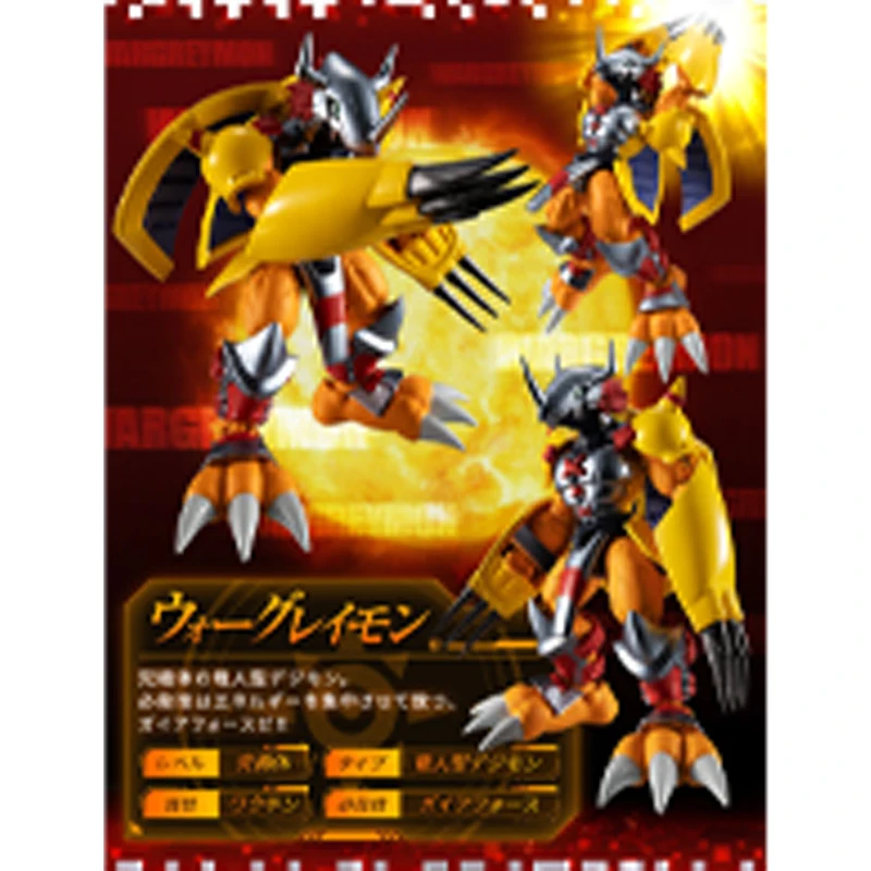 バンダイオリジナル ZHANGDONG SHODO 食べ物と遊びデジモンアニメアクションフィギュア組立モデルおもちゃグッズモデル装飾品ギフト