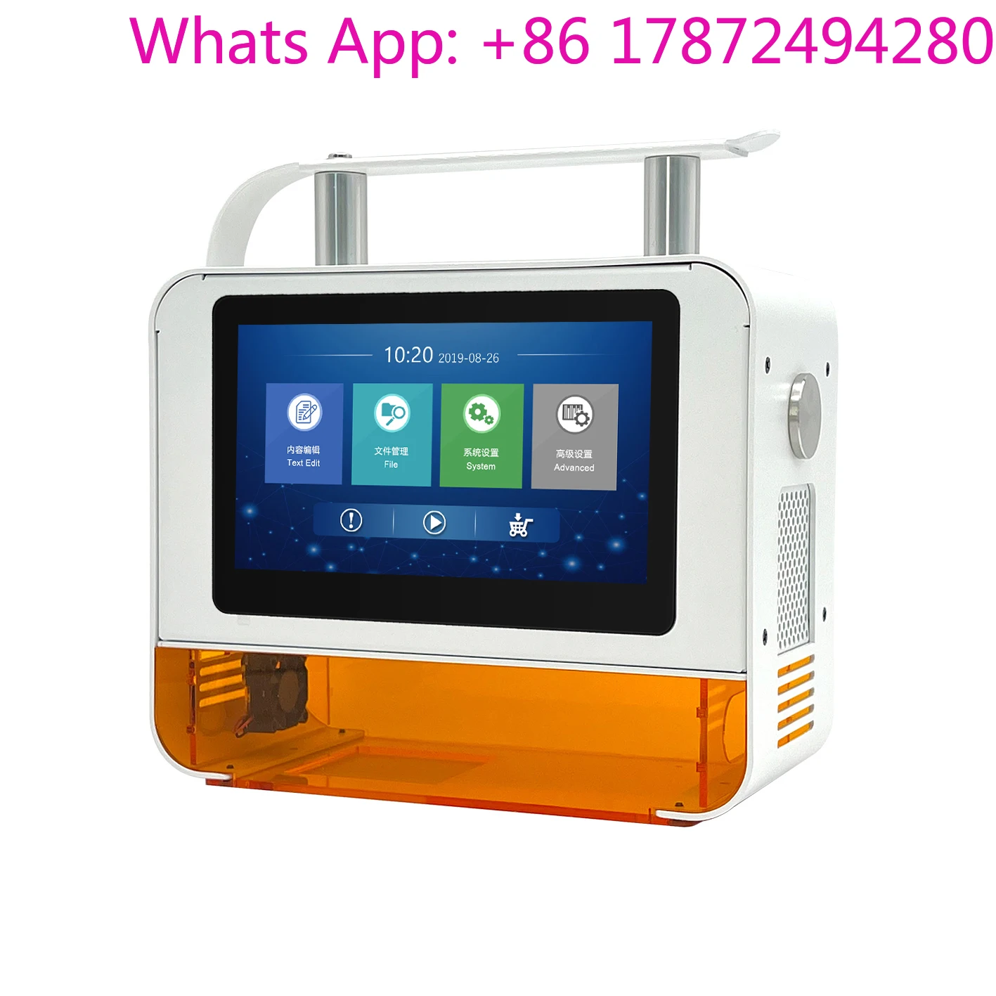 Handheld portable marking machine Plastic bottle expiration date coding machine