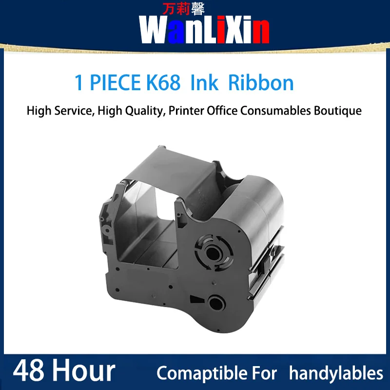 

1 шт. лента для принтера K68, совместимая с принтером этикеток Handylables SP-R1301B