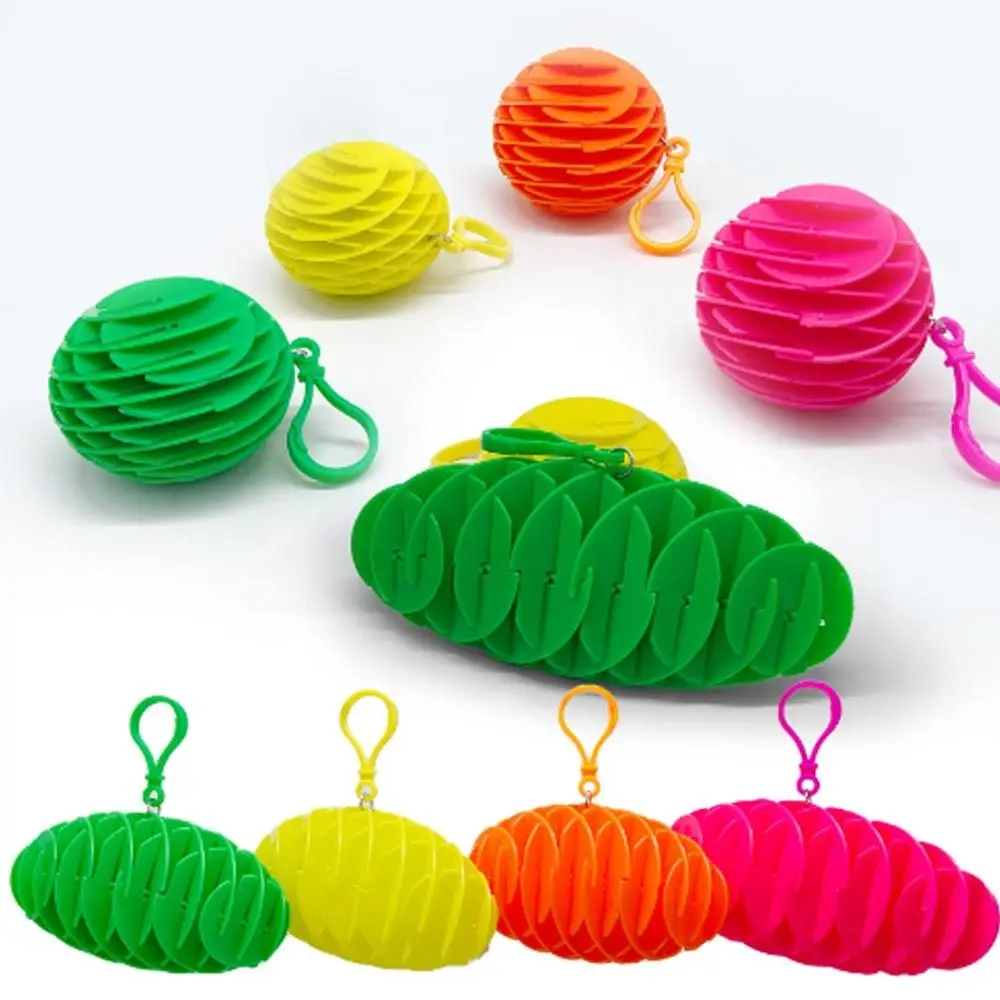 

Plastic Worm Big Fidget Toy Great Gift for ADHD Sensory Stress Anxiety Relief Stress-Relieving Transforming Worm Toy Keychain