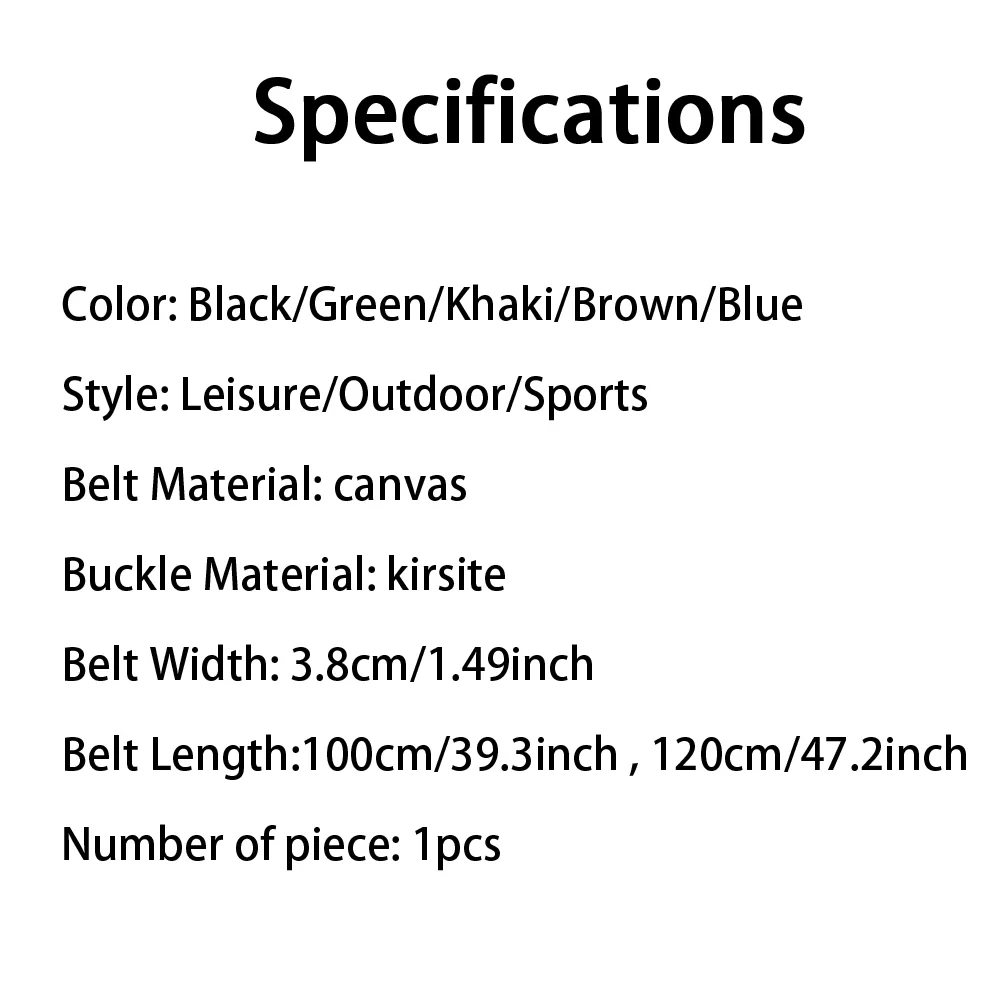 Herren gürtel Mode Pin Schnalle Canvas Gürtel lässig Damen gürtel Outdoor Klettern Sport Trainings gürtel mit Cargo hose Jeans Gürtel – Detail 1