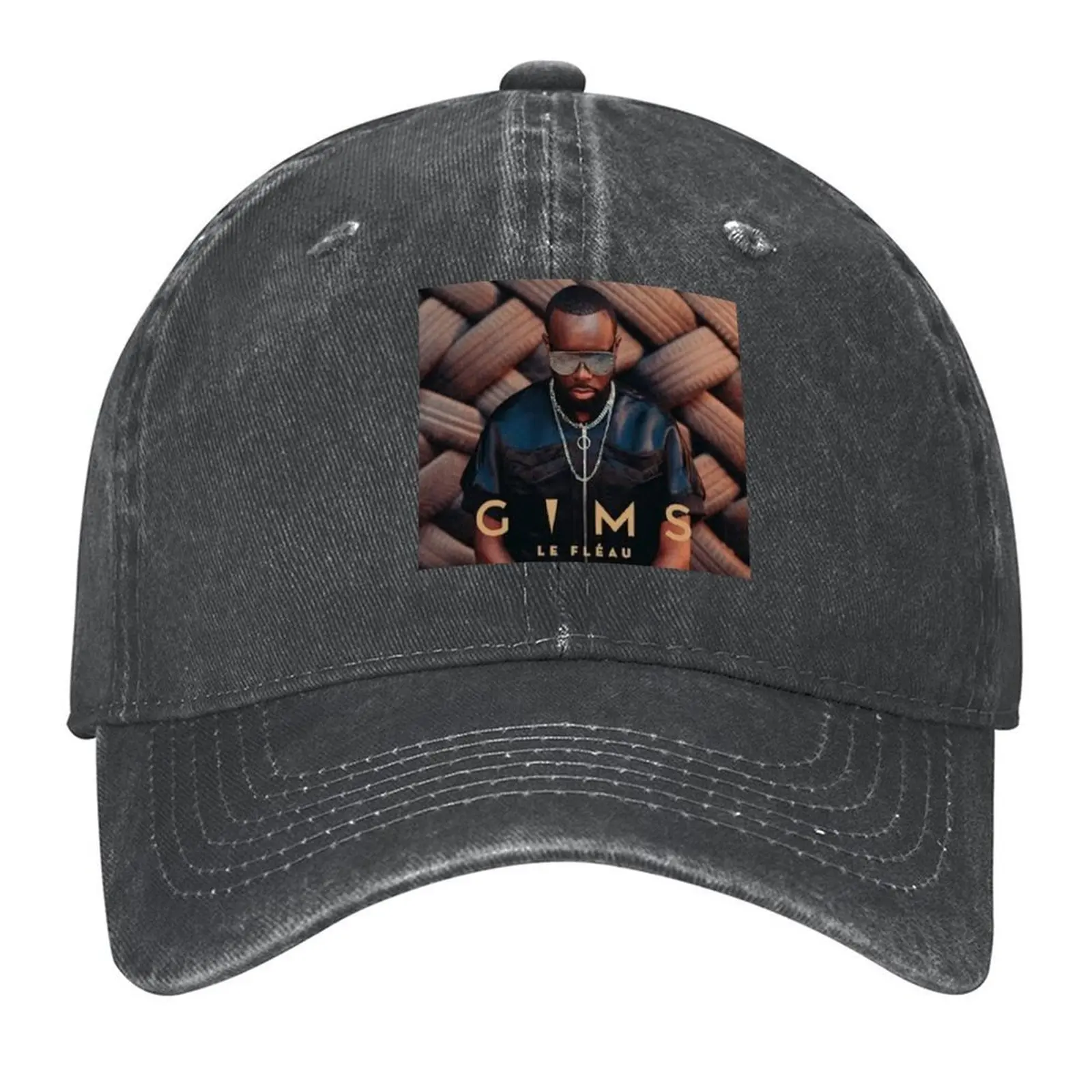 

GIMS LE FLEAU poster Baseball Cap Wild Ball Hat New In The Hat tea Hat Man For The Sun Golf Wear Men Women's