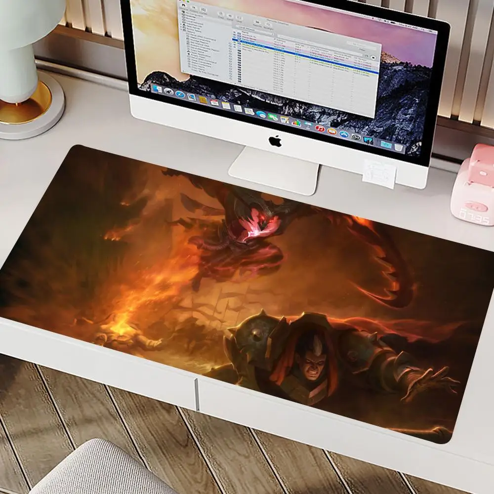 K-Kayn Kennen Khazixs Mouse Pad Gaming Mouse Pad Large Mousepad Computer Game Keyboard Laptop Mouse Mat 400x900mm Desk teclado m