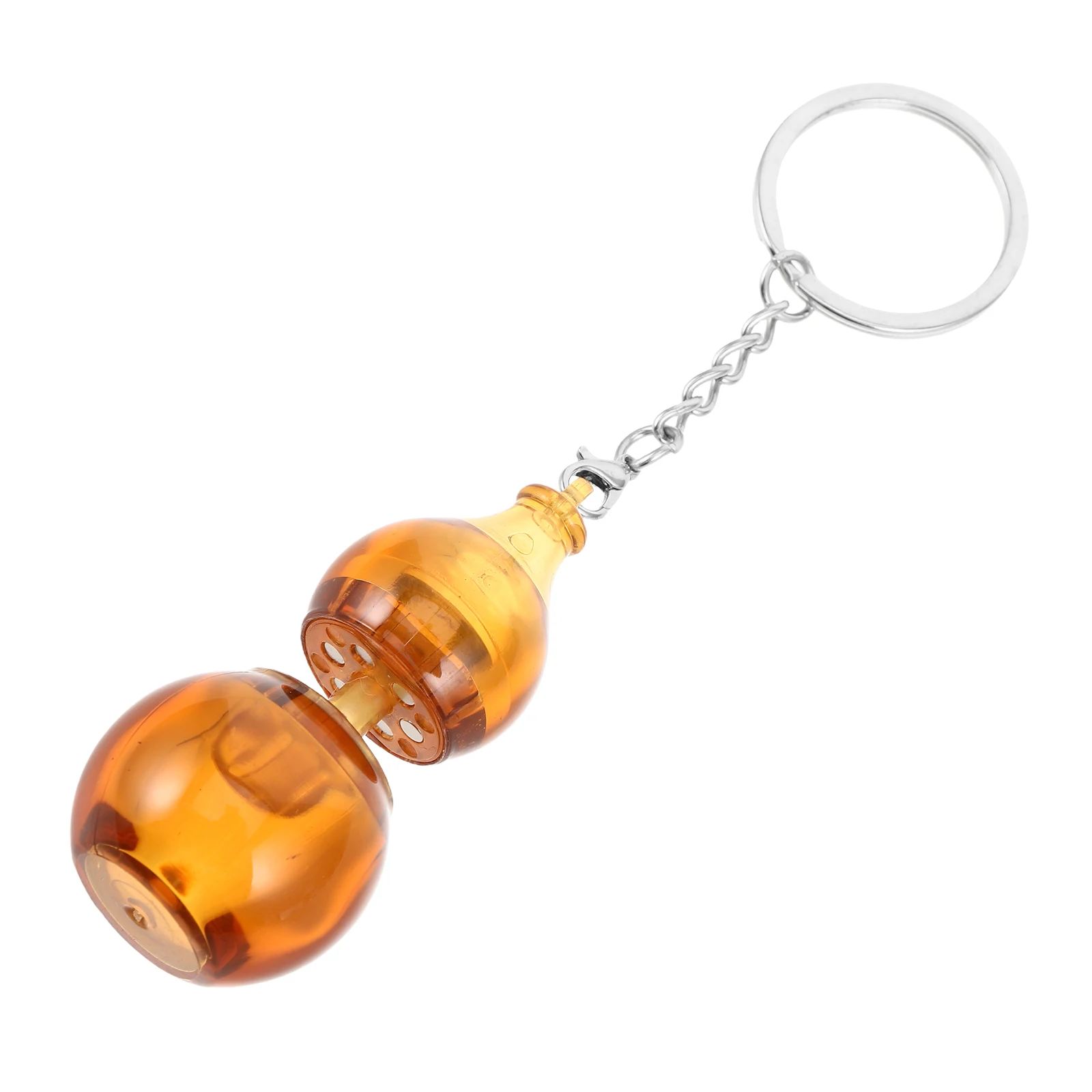 

Gourd Spiral Keychain Fidget Slider Portable Finger Sensory Stress Relief Key Chain Fidget for Adults Teens Quiet Desk Accessory
