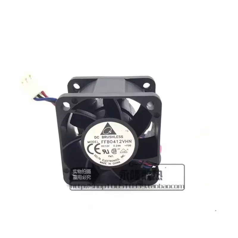 Authentic 4CM 1U Server Cooling Fan 40 * 40 * 28MM FFB0412VHN 12V 0.24A