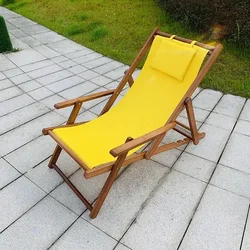 Handlauf Holz Liegestühle Liege Balkon nach Hause klappbare Liegestühle tragbare Angeln Silla ple gable Gartenmöbel