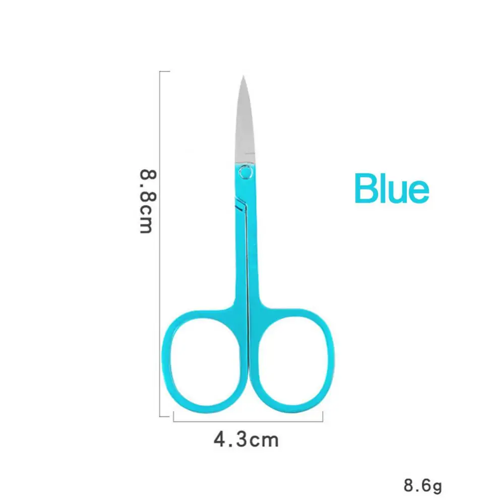 MtssiiCuticle Cutter Stainless Steel Dead Skin Remover Pedicure Scissors Nail Art Tool Eyebrow Small scissors Make Up Tool