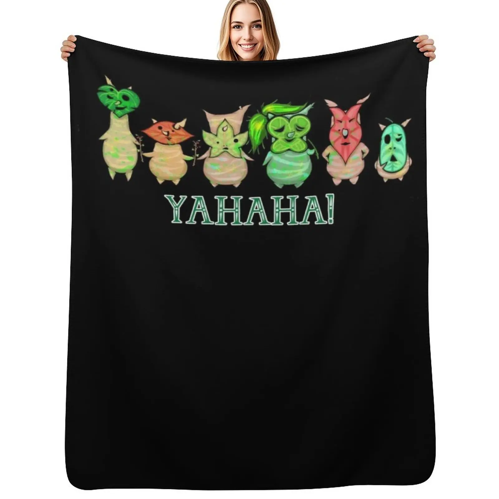 

Korok Classic Throw Blanket Plaid wednesday manga Sofa Quilt Blankets