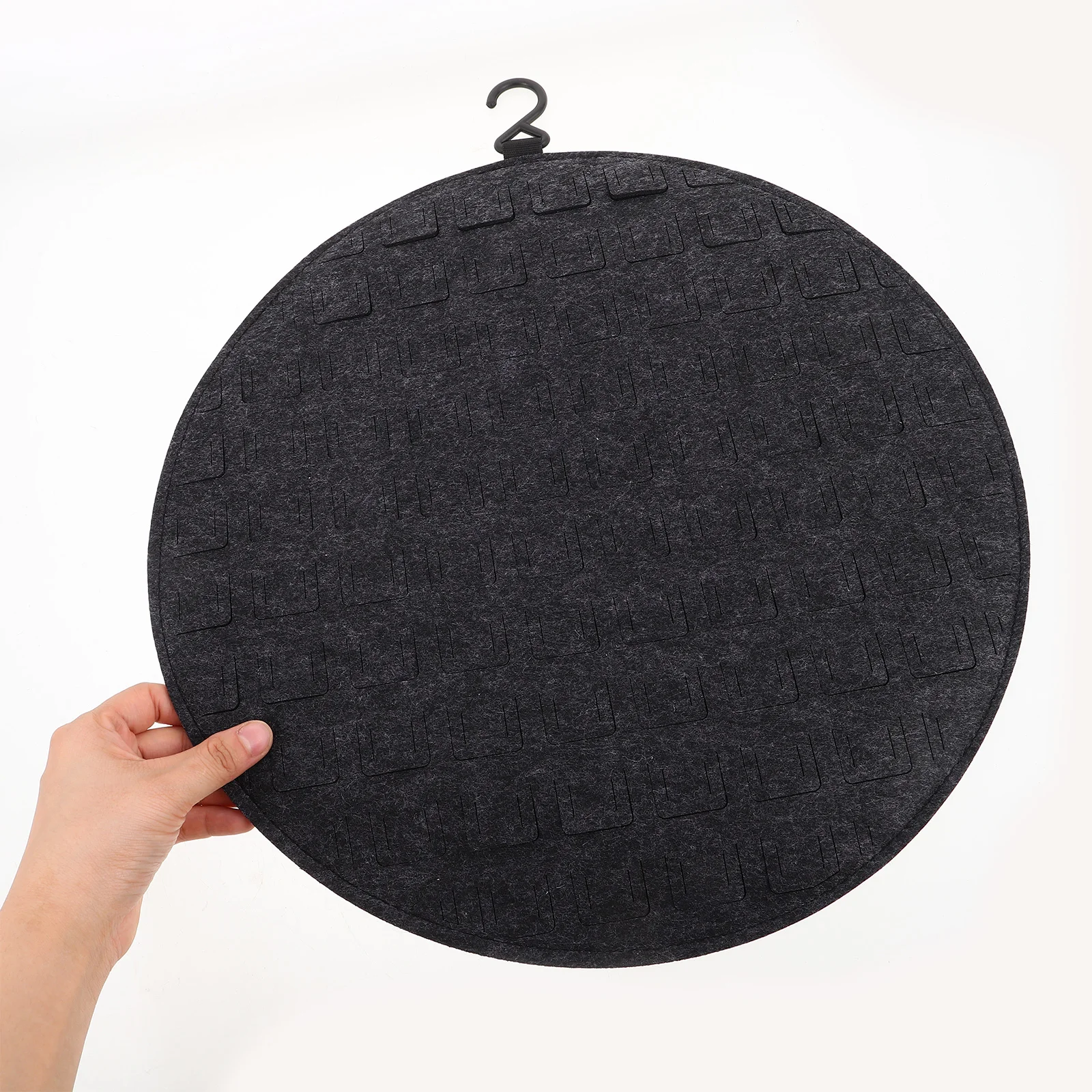 

Jewelry Storage Bags Felt Hanging Brooch Pin Organizer Pins Holder Grey Board Girls Accessories Travel Beauty Toy