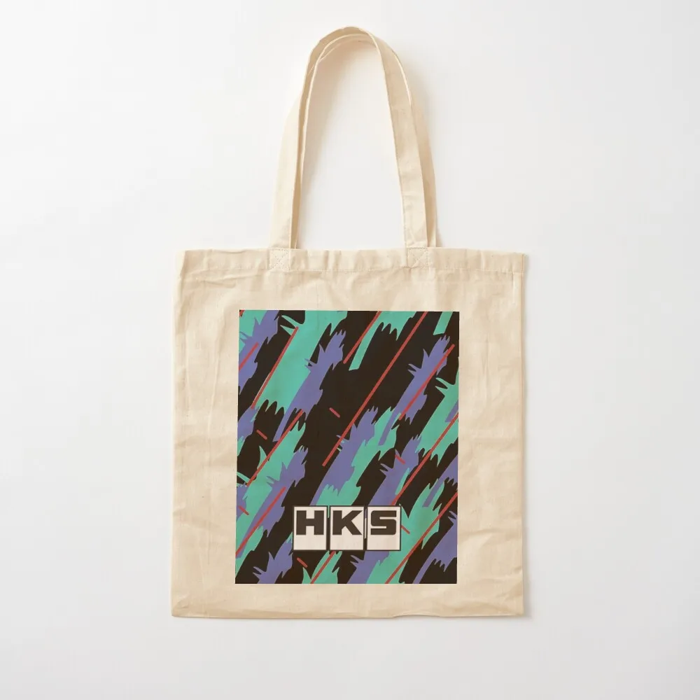 

HKS Tote Bag supermarket folding bag shopper bag women Canvas Tote