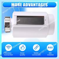 A17Z Tuya Zigbee Smart Thermostatic Radiator Valve Automatic Wifi Temperature Control Valve Supports Alexa