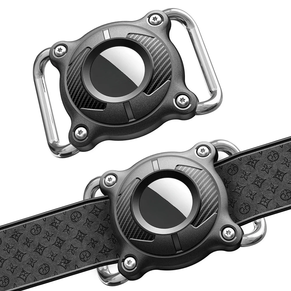 

New Airtag Holder for Dog Collar Waterproof Case for Apple Airtag Protective Cover for Dog Cat Locator Tracker Airtag Case