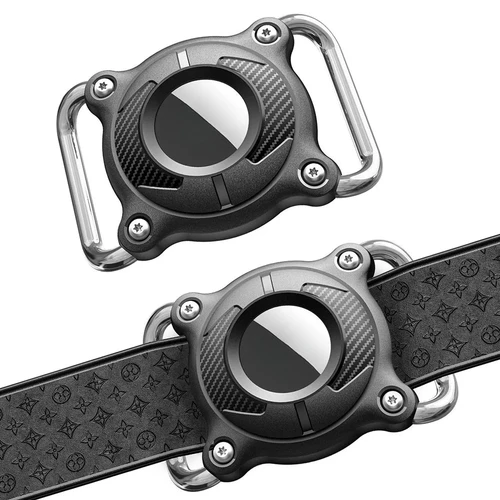 Nuevo soporte Airtag para Collar de perro, funda impermeable para Apple Airtag, funda protectora para localizador de perros y gatos, funda Airtag