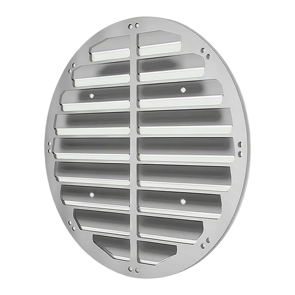 Stainless Steel Air Guide Deflector for Air Conditioner Outdoor Unit Easy Install No Drill 43cm 46cm 48cm Silver