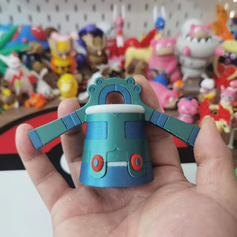 

Anime Bronzor Bronzong 1:20 Scale 3d Printed Action Figure Cartoon Character Desktop Collectible Model Kids Toy Gift