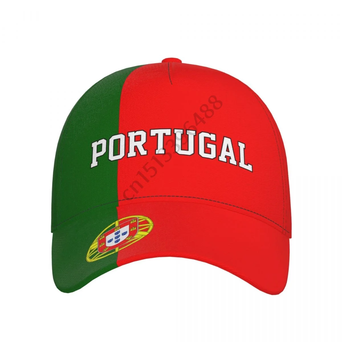 Portugal Country Flag Soccer Hats Sun Baseball Cap Breathable Adjustable Men Women Outdoor Fishing Hat