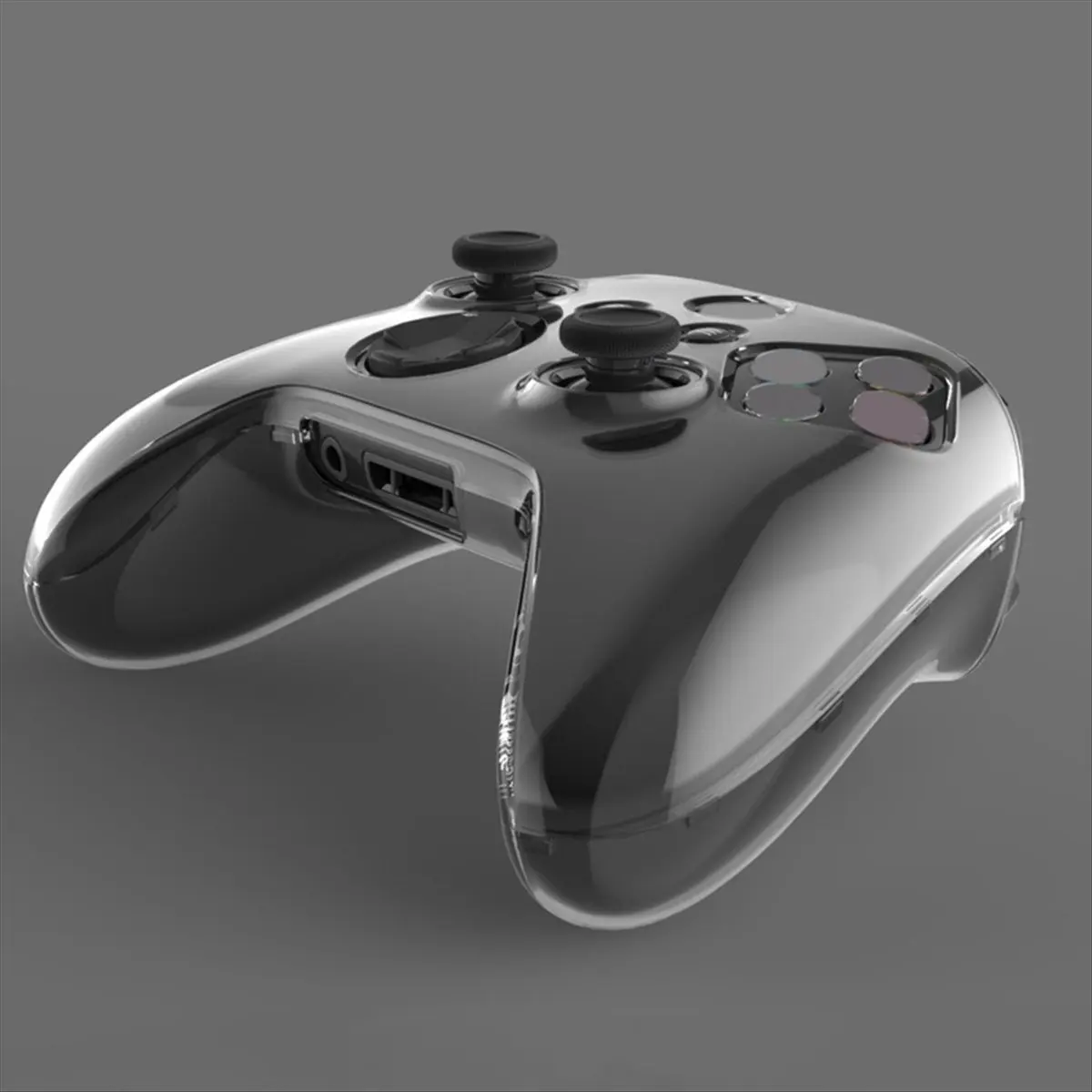A14G Transparent Crystal Case for /S Hard Protective Controller Cover Clear Shell Skin Housing