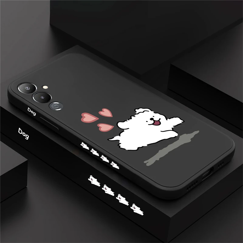 Pova 4 Phone Case For Infinix Tecno Spark 10 7T 6 GO Camon 15 16 Pro Pouvoir 4 NEO Smart Cute Animal Pattern Silicone Soft Cover