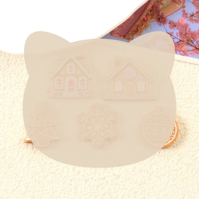 Gingerbread Man Hut Resin Flatback 10PCS Cute DIY Craft Supplies for Phone Case Hairpin Photo Frame Decor