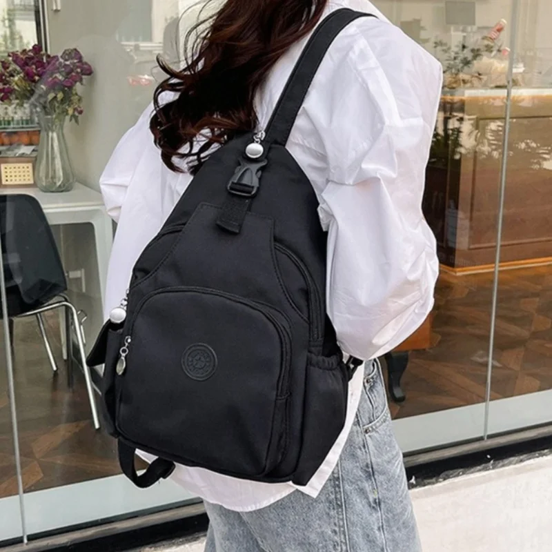 Multifunctional Fashion Hundred Shoulder Backpack Casual Lightweight Chest Bag Universal Multi-compartment Shoulder Bag