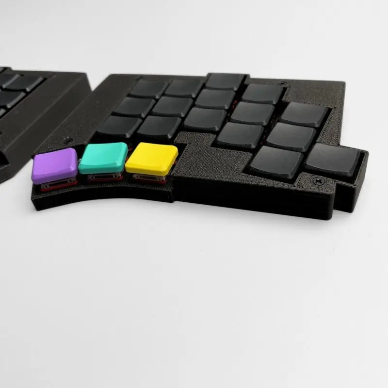 TOTEM 38key 로우 프로파일 분할 기계식 키보드 핫 스왑 가능 키트 PLA 케이스 Kailh Choc V1 Bluetooth 무선 별도 키보드 썸네일 3