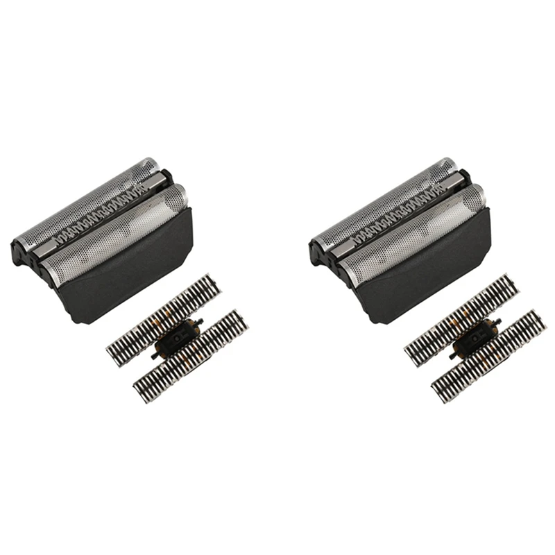 a83g-2x-51b：ブラウン-シリーズ5-コンツアープロ-530、550、590、8585、8985用シェーバーの交換用ホイル＆刃