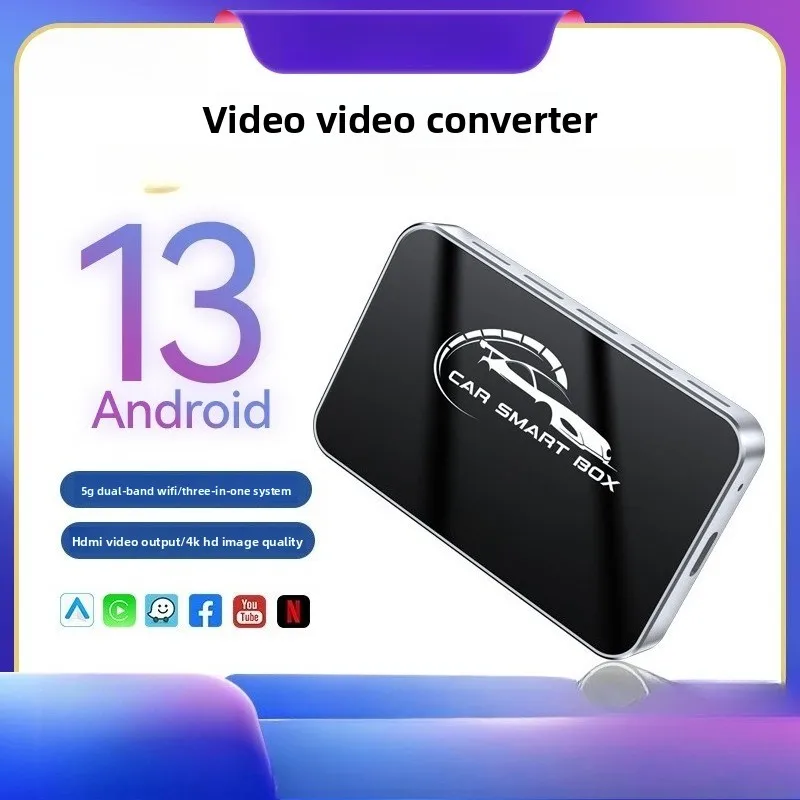 

Беспроводной конвертер Carplay Smart Car Android Box с HDMI Aiboxcarplay Box Многоинтеркомплекционная система