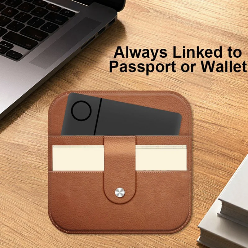 Localizzatore Icard wireless per Trova la mia app Bluetooth controllato a livello globale che traccia Smart Tag Droppshipping Localizzatore di documenti A