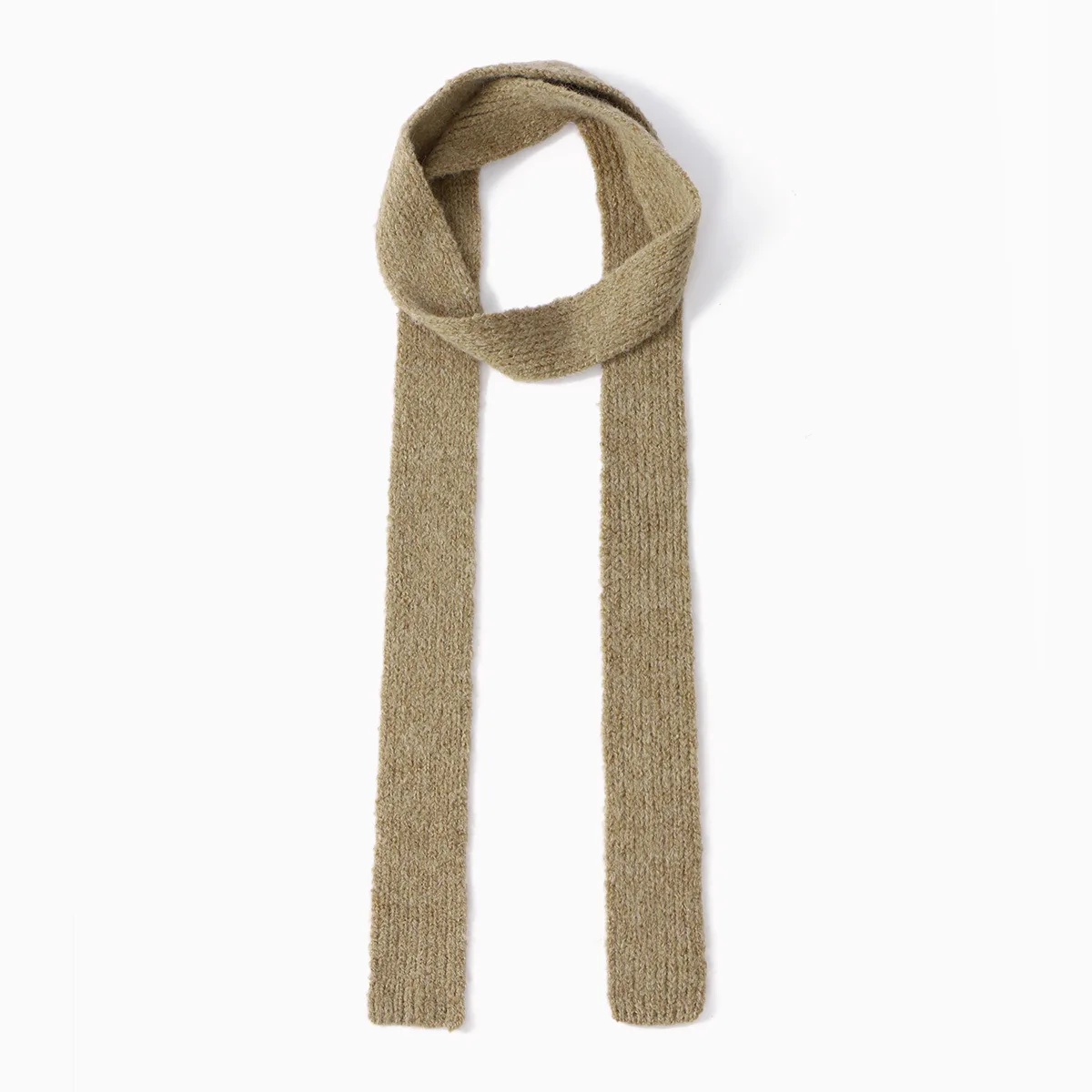 Nuova sciarpa lavorata a maglia a strisce sottili, calda sciarpa lavorata a maglia multifunzionale, resistente al freddo, morbida e delicata sulla pelle per uomini e donne