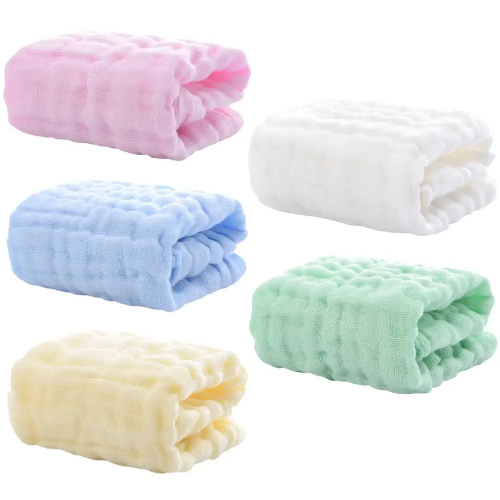 

Pure Towel Washcloths Newborn Baby Kids Hand Burping Towels Small Infant Bath
