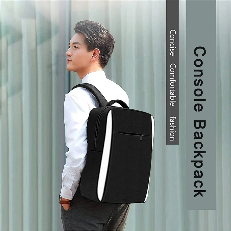 For PS5 Bag Game Console Portable Backpack for Sony Playstation 5 Console Outdoor Travel Bag Shockproof Shoulder Bag