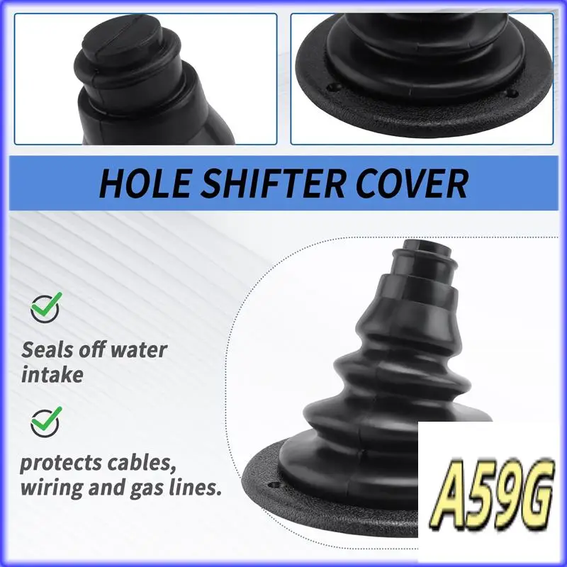 

G9-Marine Rigging Steering Shift Cable Boot Hole Shifter Cover Protective Bellows For Boat Yacht Ship