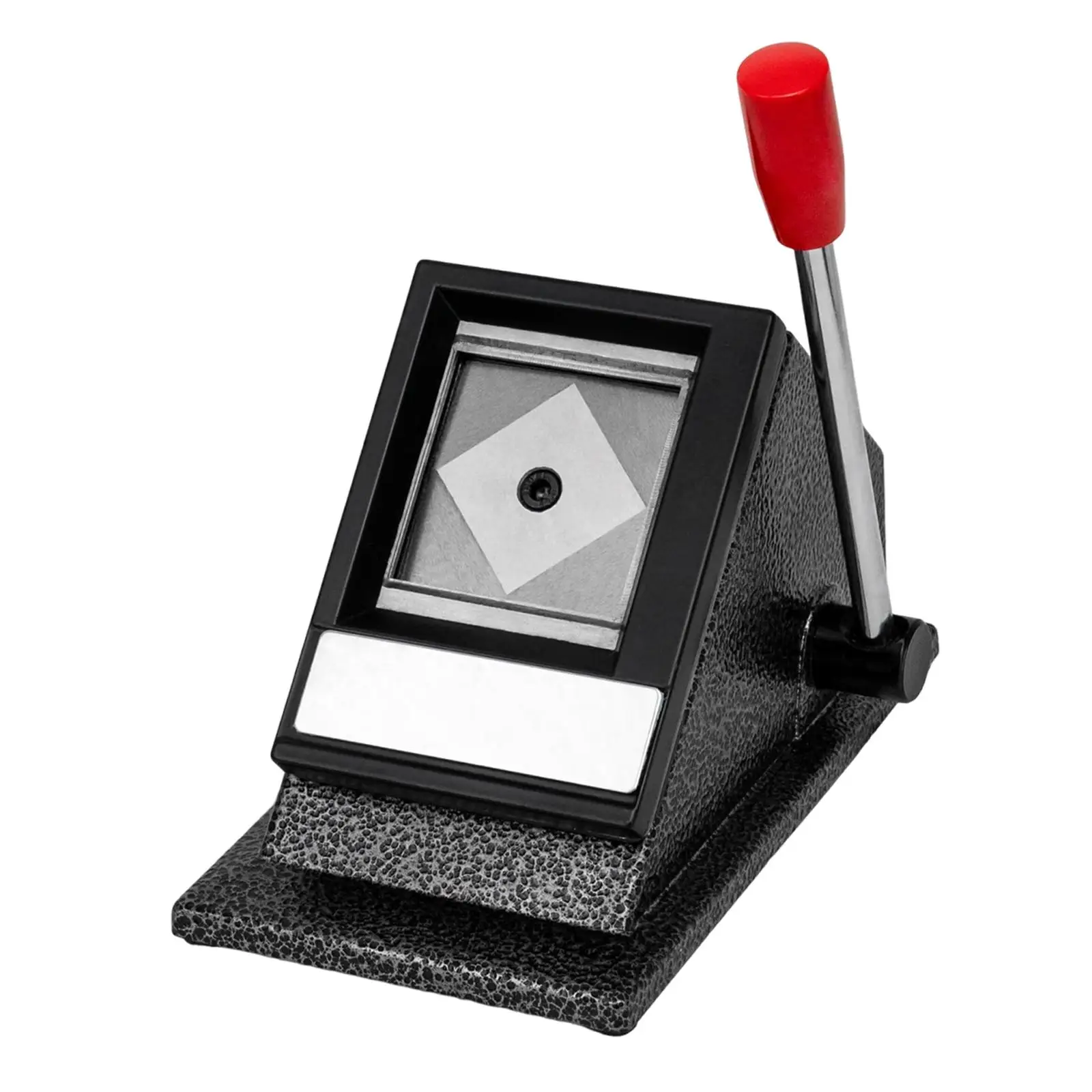 

Metal Photo Cutter Manual Paper Punch for 2x2 ID Photo Cards Scrapbooking Home Craft Office Use