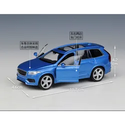 Welly 1/36 2008 Tahoe XC90 SUV WRX STI Alloy Car Model Diecasts &Toy Vehicles Metal Toy Car Model Simulation Collection Kid Gift