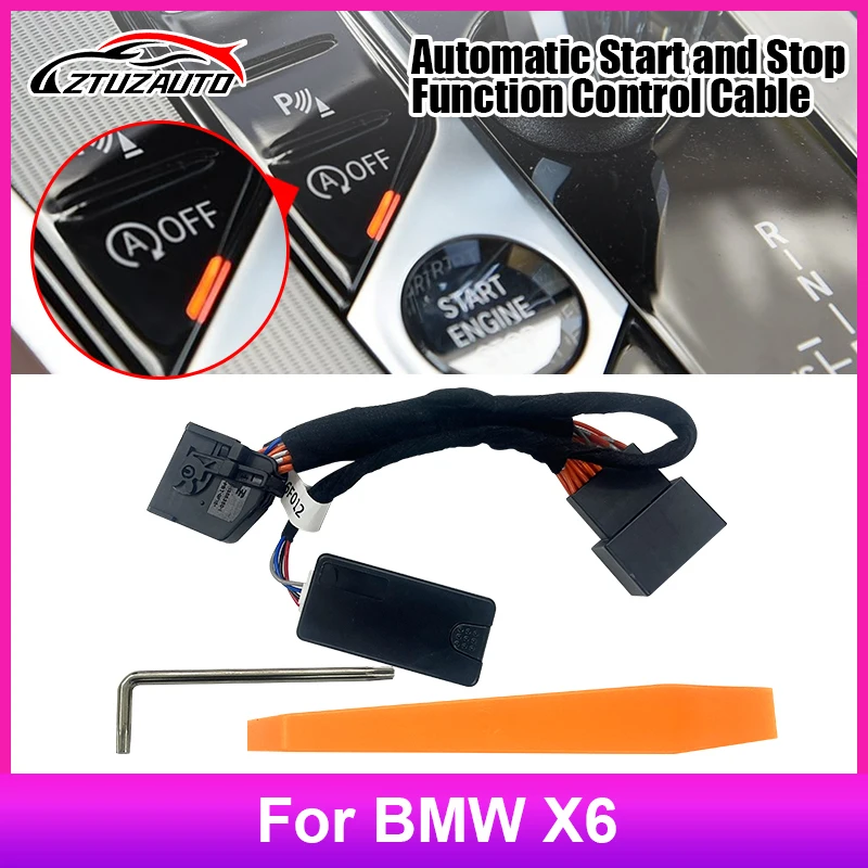 For BMW X6 Car Automatic Stop Start Engine System Off Device Control Sensor Plug Cable Auto Accessories