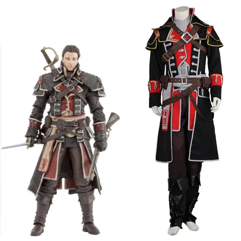 

Game Shay Cormac Cosplay Costume Men Uniform Battle Suits Full Set Halloween Party Outfits
