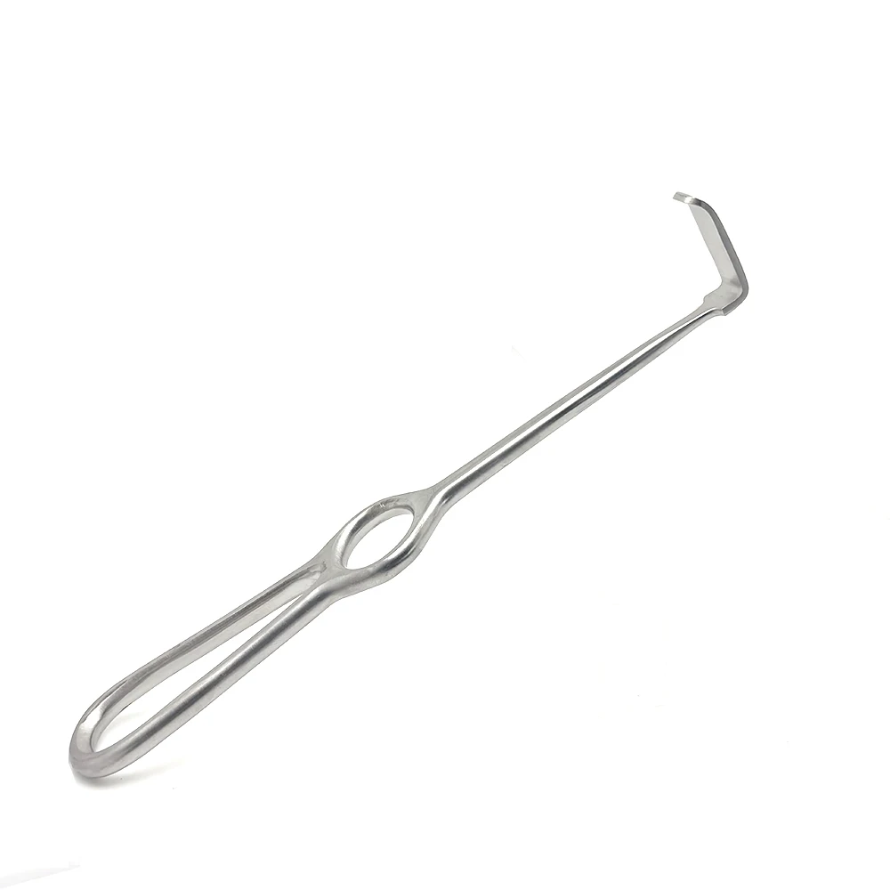 Dental Surgical Retractor for Implant and Maxillofacial Soft Tissue Management Long Bent Stainless Steel Instrument